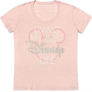 Living My Best Disney Life Logo T-Shirt